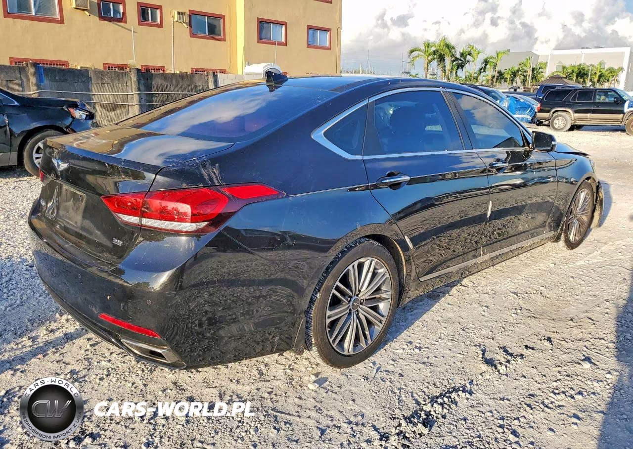 2018 Genesis G80 3.8 VIN:KMHGN4JE4JU257122 - 3
