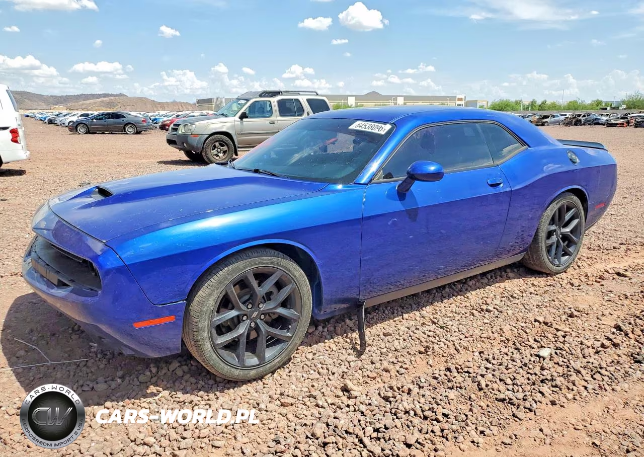 2021 Dodge Challenger Gt VIN:2C3CDZJG2MH564515 - 1