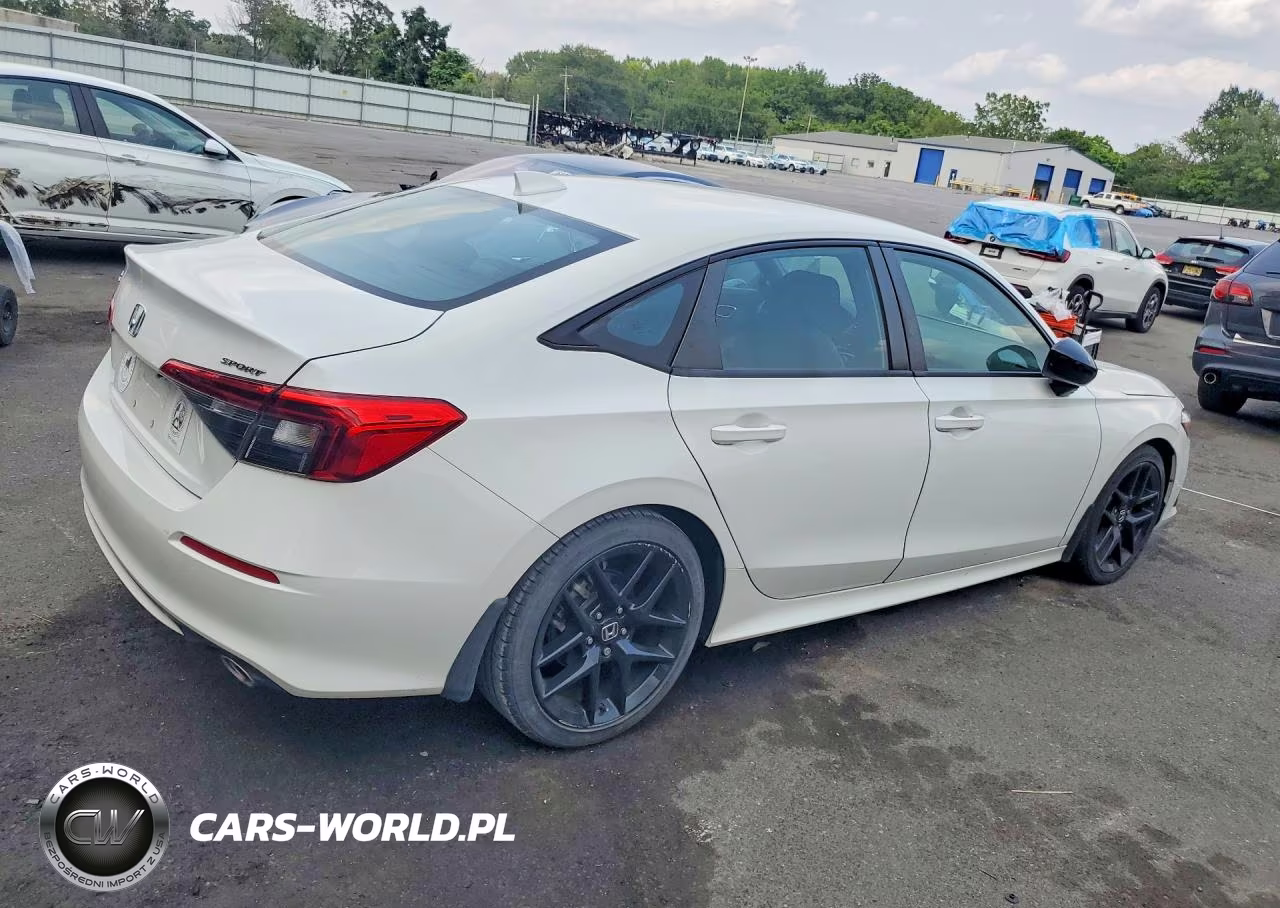 2022 Honda Civic Sport VIN:2HGFE2F52NH574372 - 3