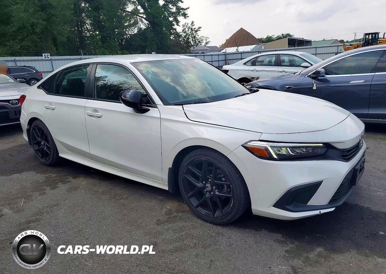 2022 Honda Civic Sport VIN:2HGFE2F52NH574372 - 4