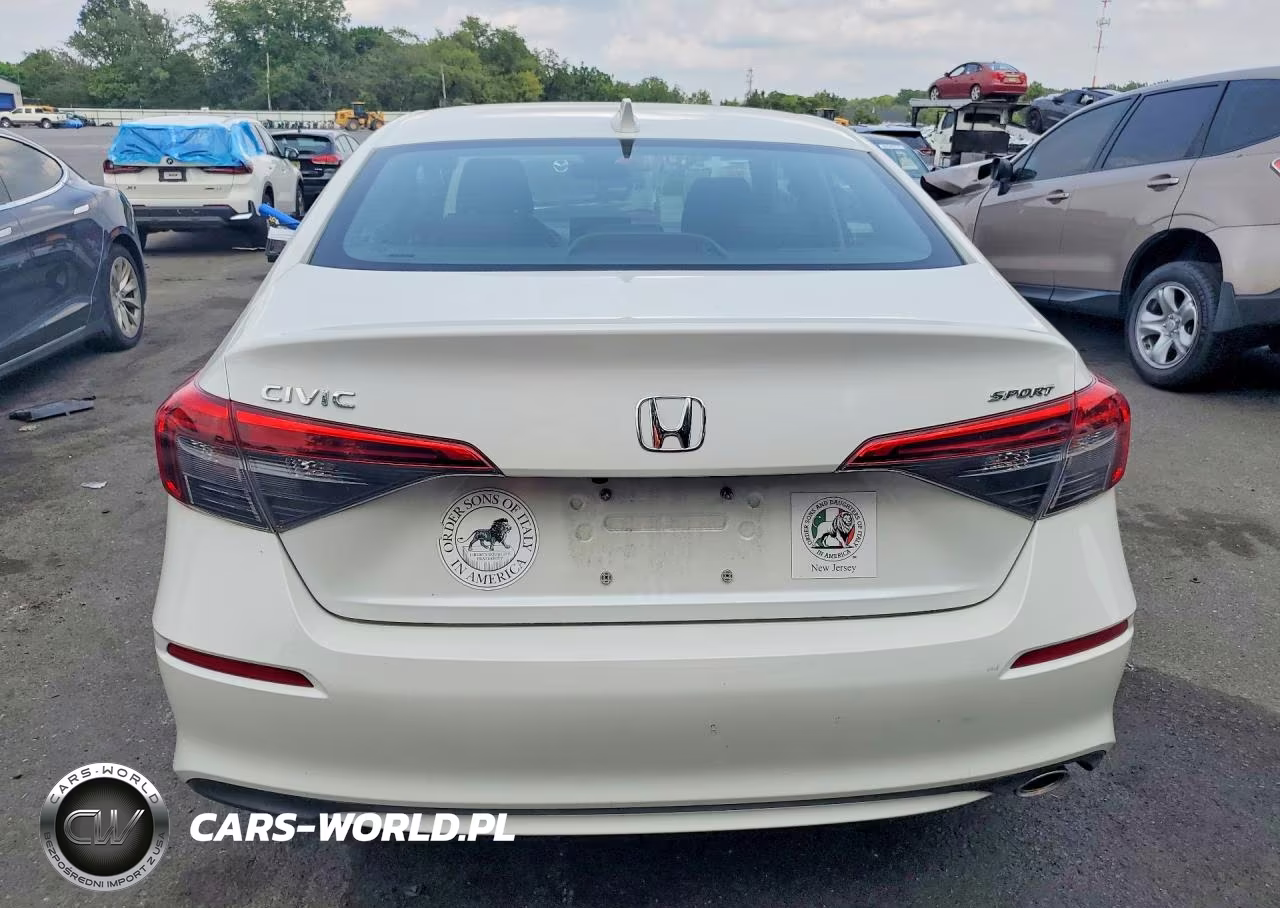 2022 Honda Civic Sport VIN:2HGFE2F52NH574372 - 6