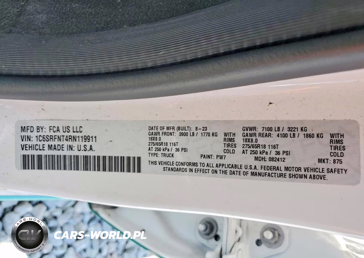 2024 Ram 1500 Tradesman VIN:1C6SRFNT4RN119911 - 13