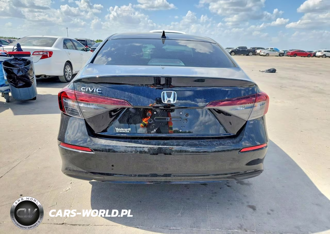 2026 Honda Civic Lx VIN:2HGFE2F24TH601221 - 6