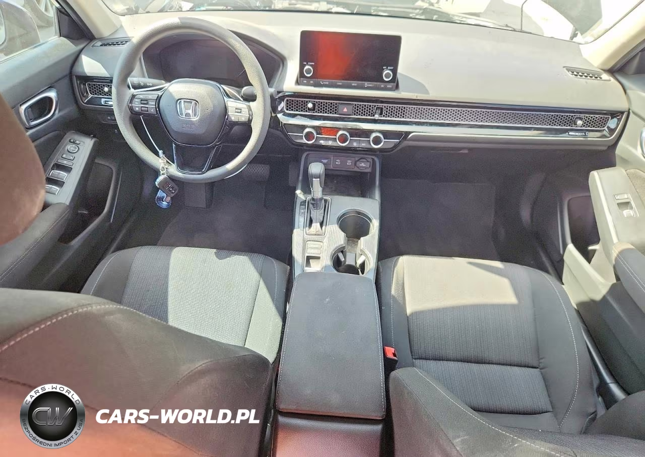 2026 Honda Civic Lx VIN:2HGFE2F24TH601221 - 8