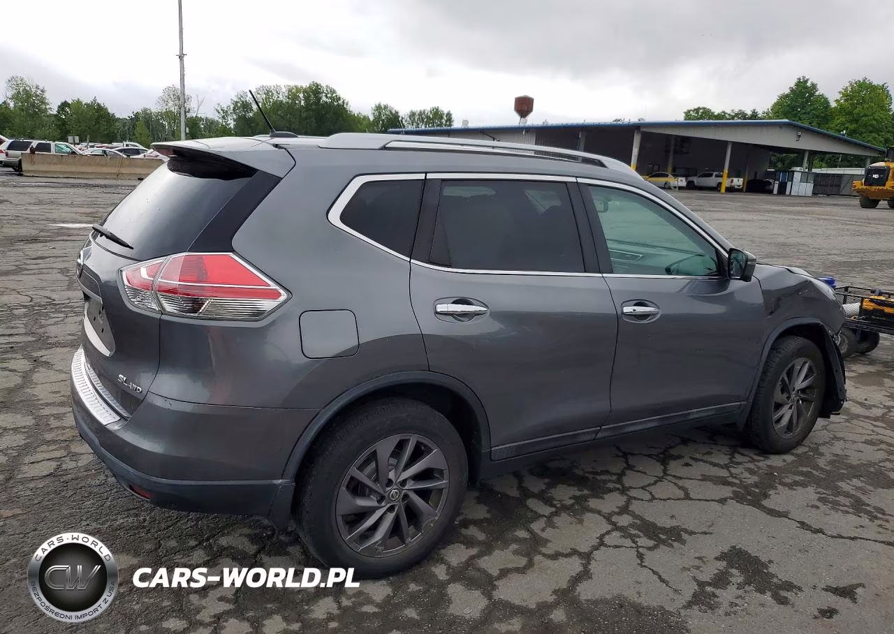 2016 Nissan Rogue Sl VIN:5N1AT2MV2GC802339 - 3
