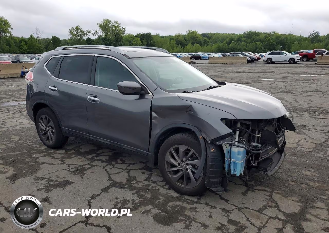 2016 Nissan Rogue Sl VIN:5N1AT2MV2GC802339 - 4