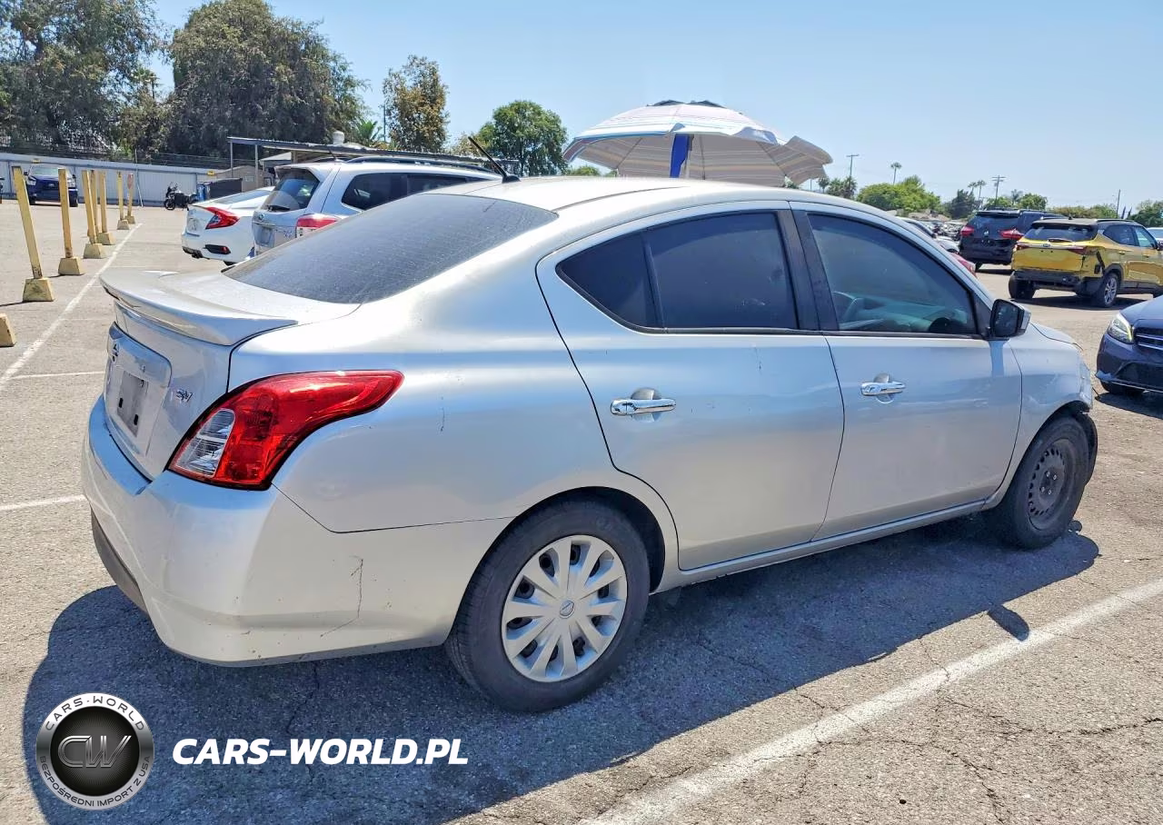 2019 Nissan Versa Sv VIN:3N1CN7AP8KL849014 - 3