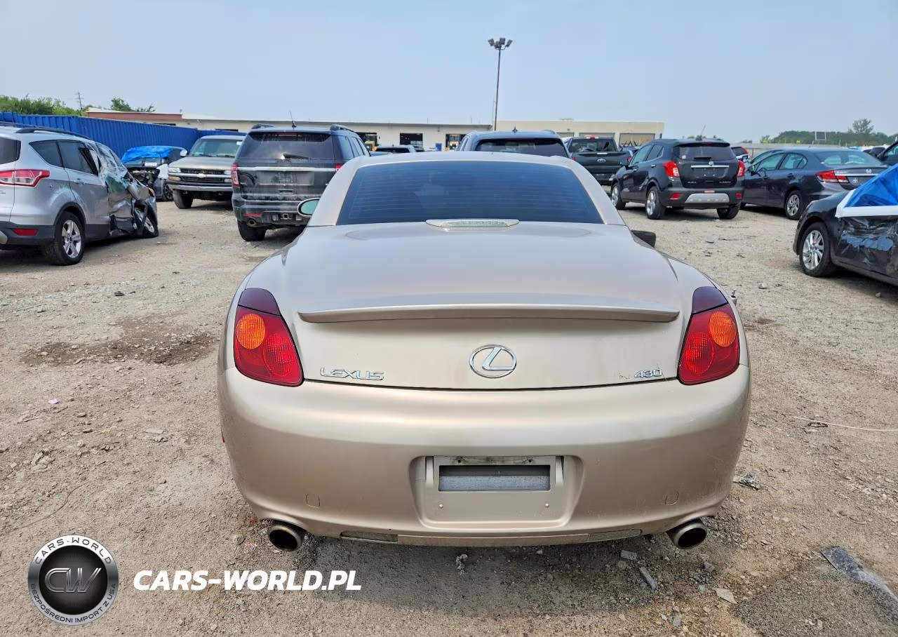2002 Lexus Sc 430 VIN:JTHFN48YX20001395 - 6