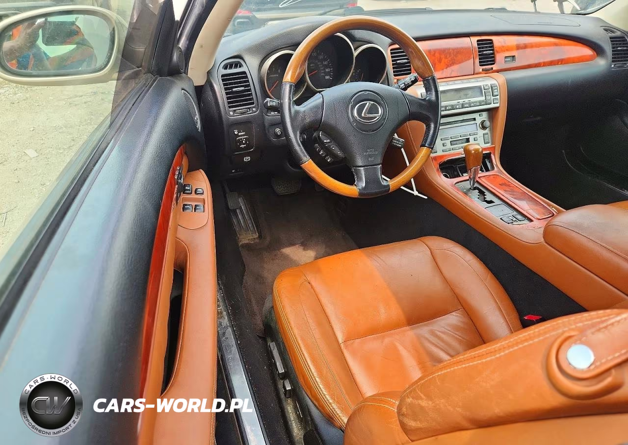 2002 Lexus Sc 430 VIN:JTHFN48YX20001395 - 8