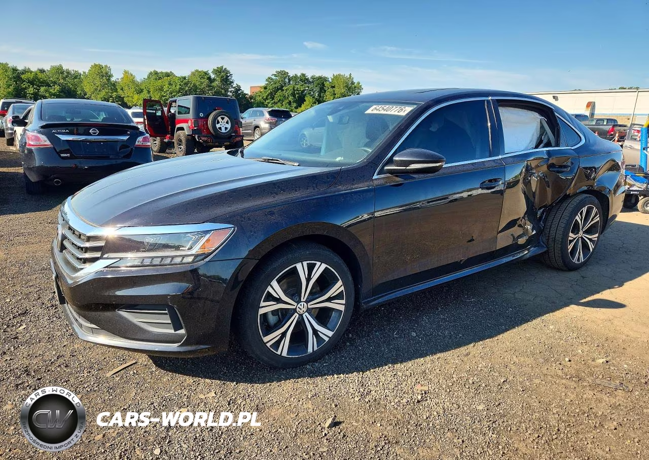 2021 Volkswagen Passat Se VIN:1VWSA7A30MC012173 - 1