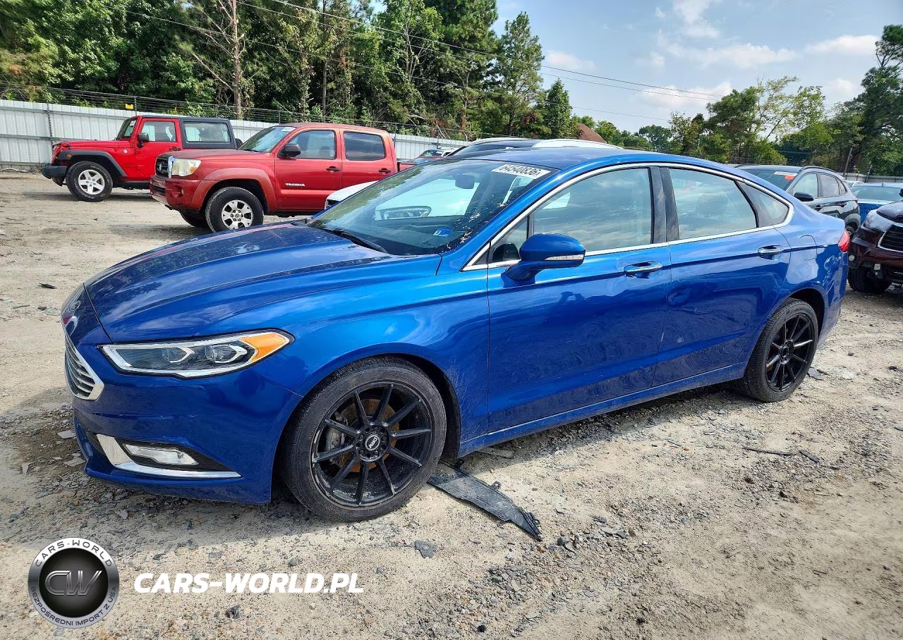 2017 Ford Fusion Se VIN:3FA6P0T93HR291725 - 1