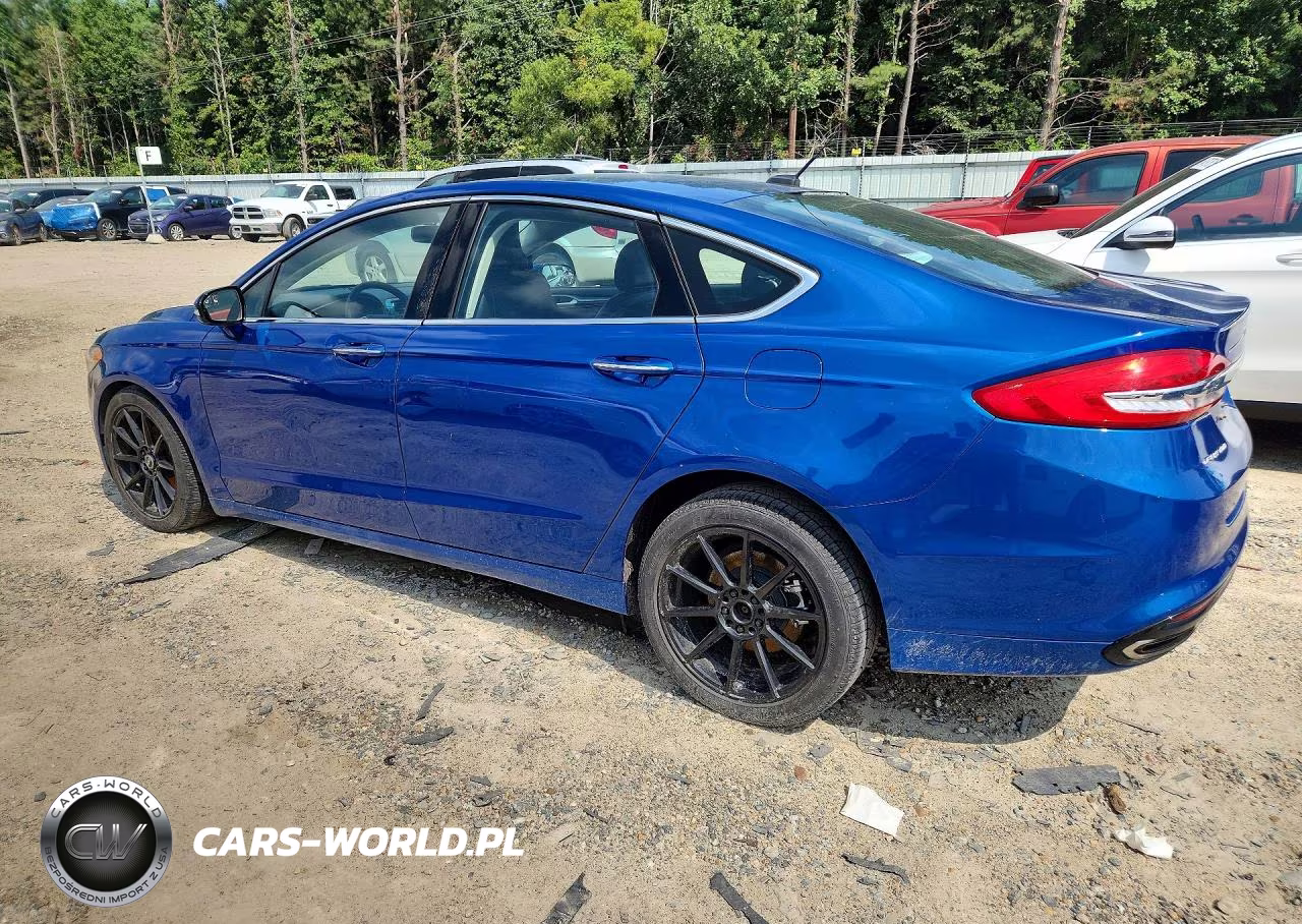 2017 Ford Fusion Se VIN:3FA6P0T93HR291725 - 2