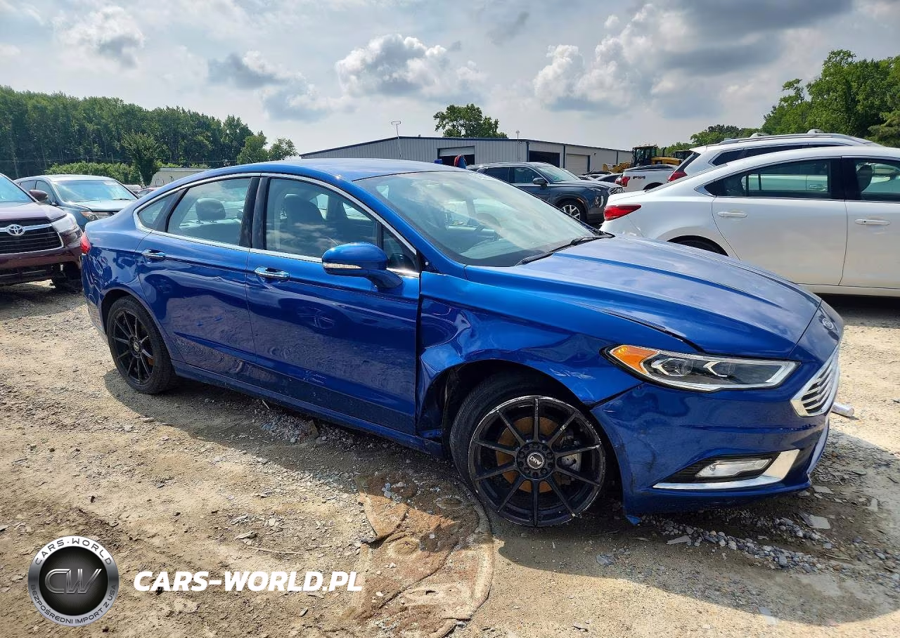 2017 Ford Fusion Se VIN:3FA6P0T93HR291725 - 4