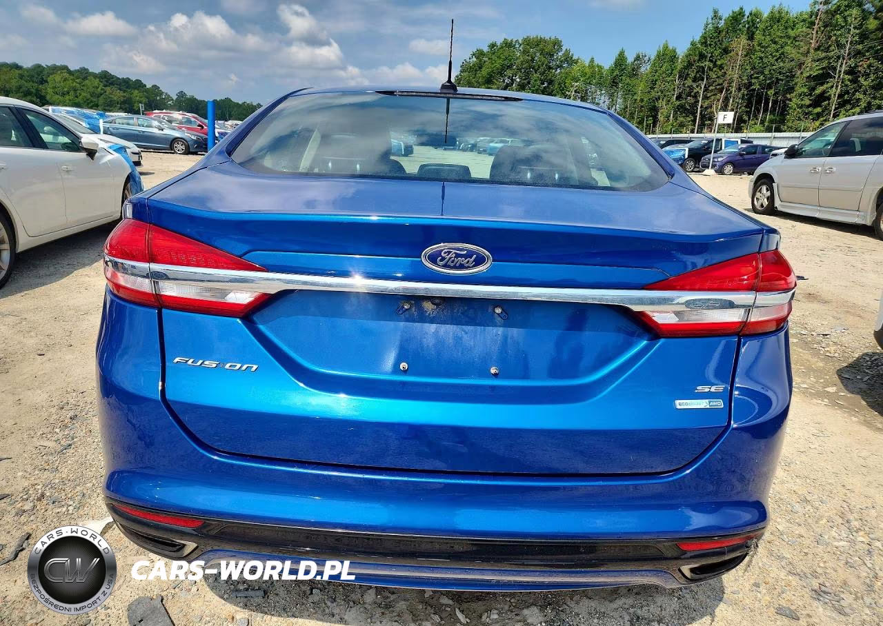 2017 Ford Fusion Se VIN:3FA6P0T93HR291725 - 6