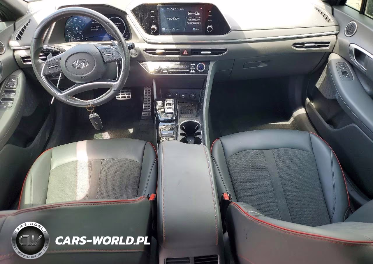 2020 Hyundai Sonata Sel Plus VIN:5NPEJ4J21LH018315 - 8