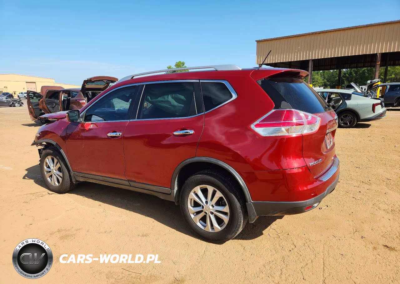 2016 Nissan Rogue Sv VIN:KNMAT2MT9GP641287 - 2