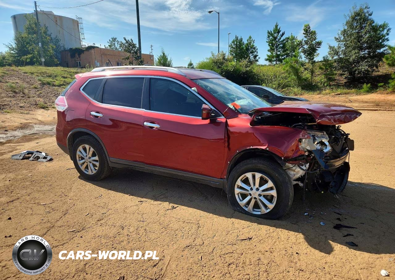 2016 Nissan Rogue Sv VIN:KNMAT2MT9GP641287 - 4