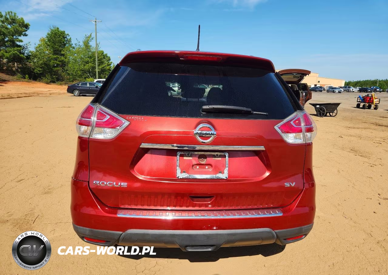 2016 Nissan Rogue Sv VIN:KNMAT2MT9GP641287 - 6