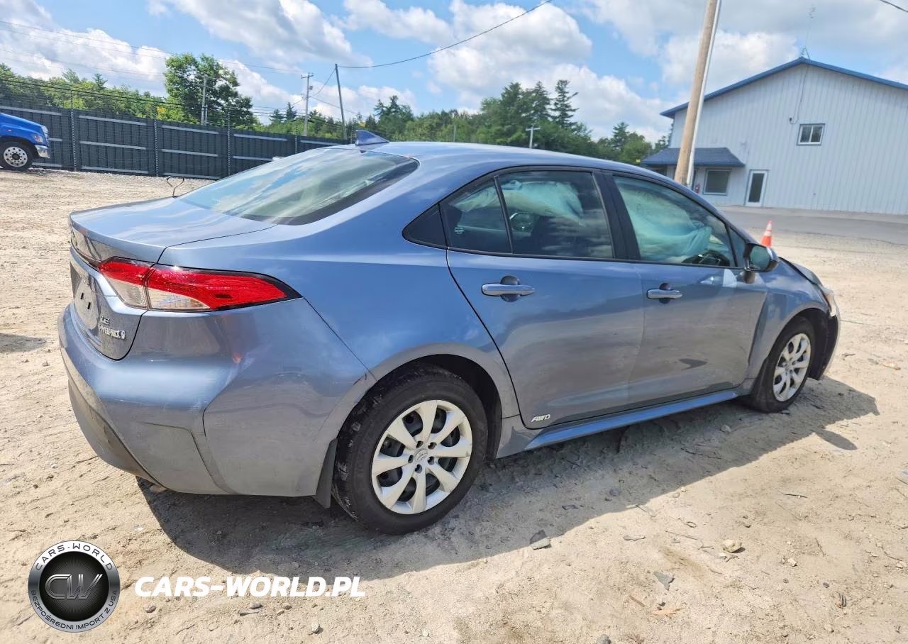 2023 Toyota Corolla Hybrid Le VIN:JTDBDMHE7PJ003163 - 3