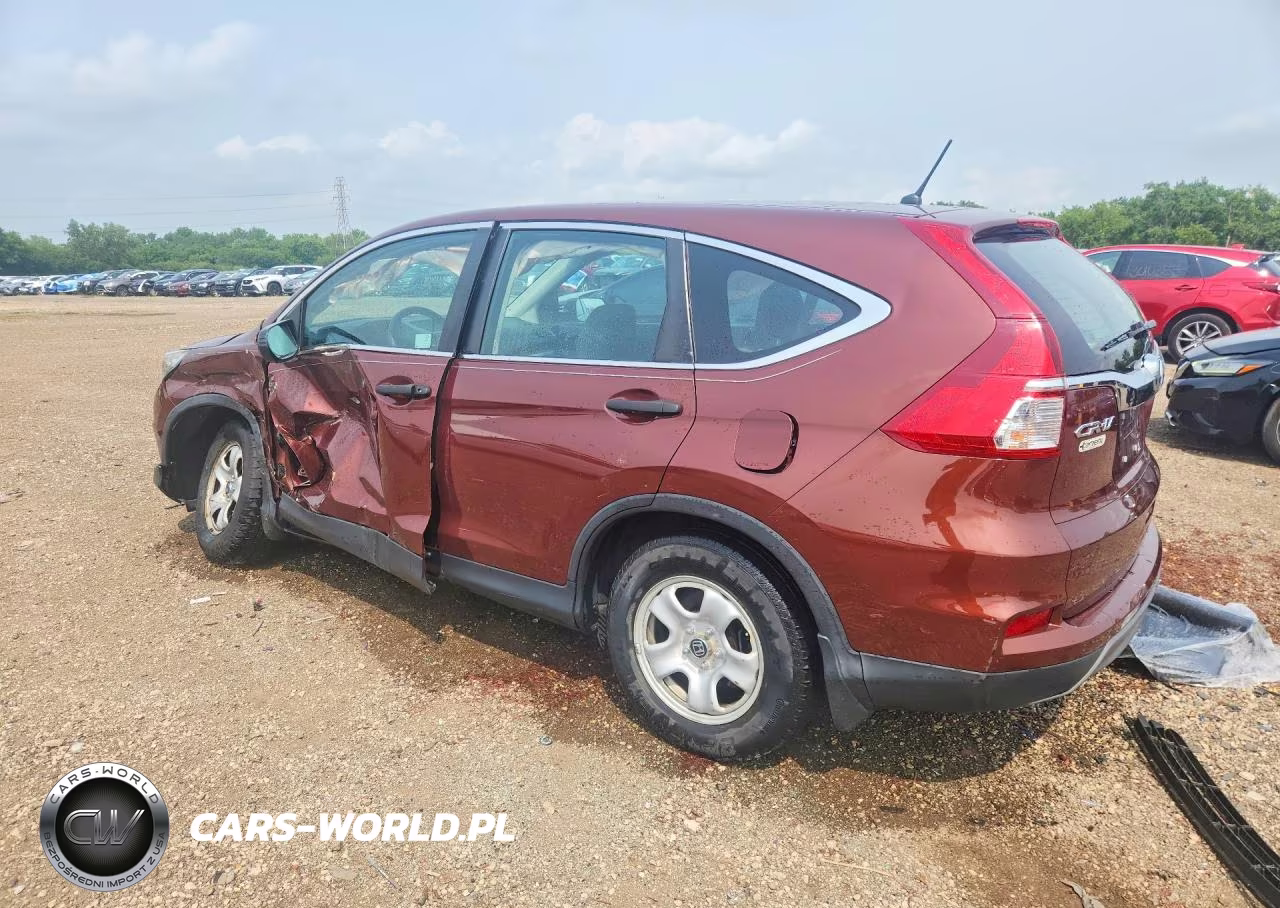 2015 Honda Cr-V Lx VIN:5J6RM4H33FL023405 - 2