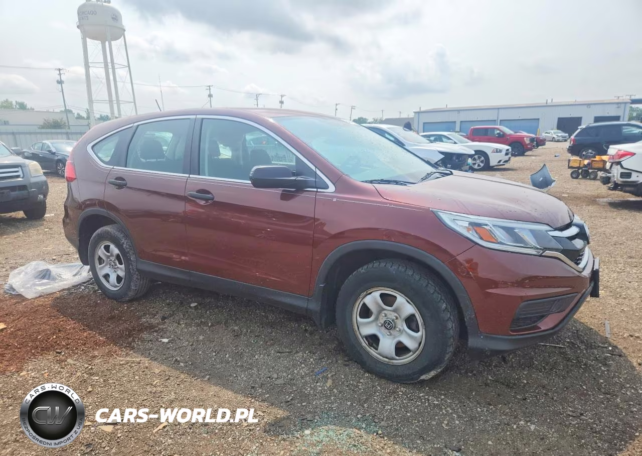2015 Honda Cr-V Lx VIN:5J6RM4H33FL023405 - 4