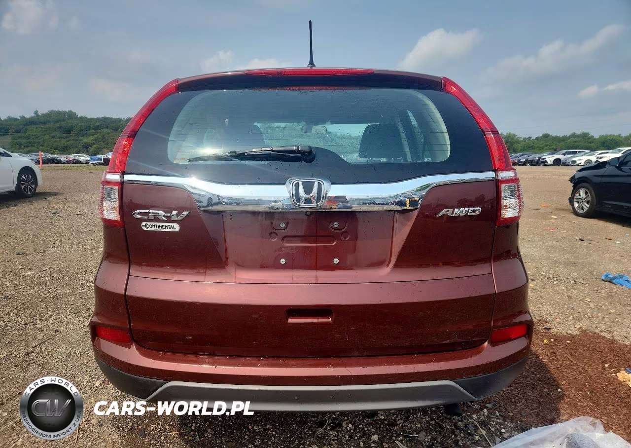 2015 Honda Cr-V Lx VIN:5J6RM4H33FL023405 - 6