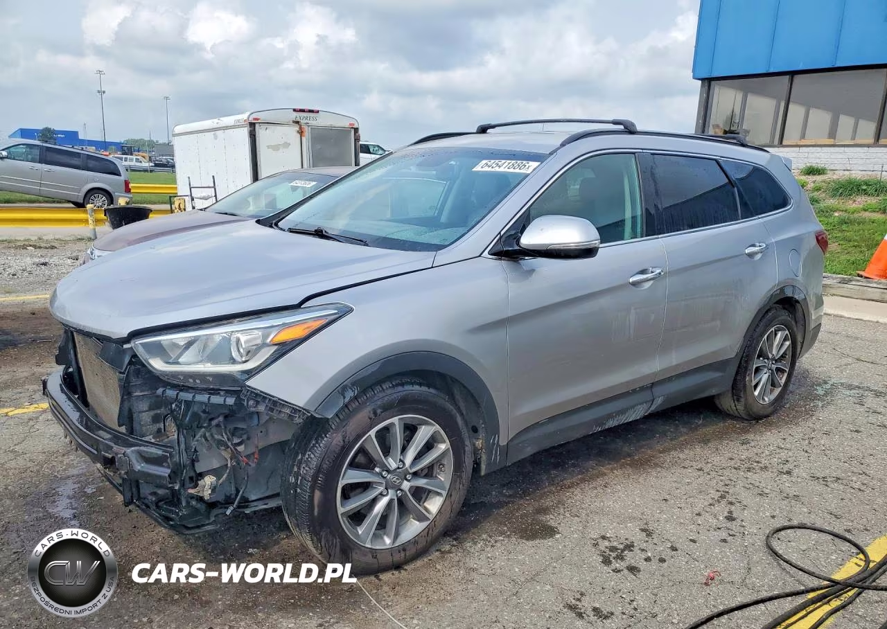 2017 Hyundai Santa Fe Limited VIN:KM8SNDHF2HU165686 - 1
