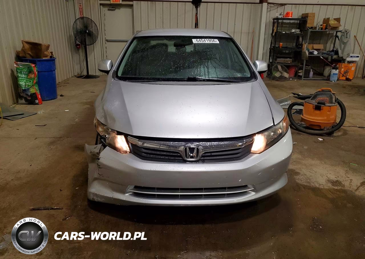 2012 Honda Civic Lx VIN:19XFB2F54CE388381 - 5