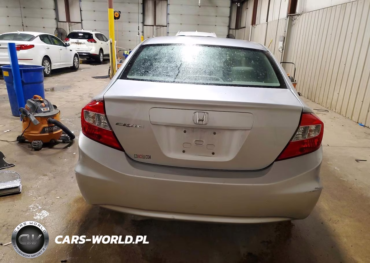 2012 Honda Civic Lx VIN:19XFB2F54CE388381 - 6