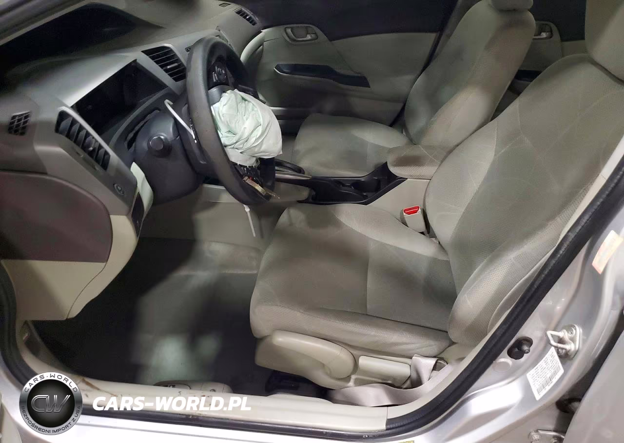 2012 Honda Civic Lx VIN:19XFB2F54CE388381 - 7