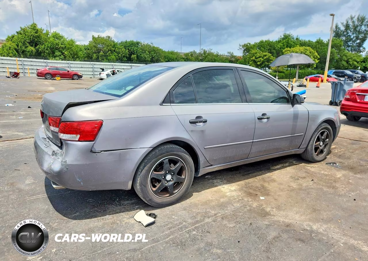 2006 Hyundai Sonata Gls V6 VIN:5NPEU46F76H025034 - 3