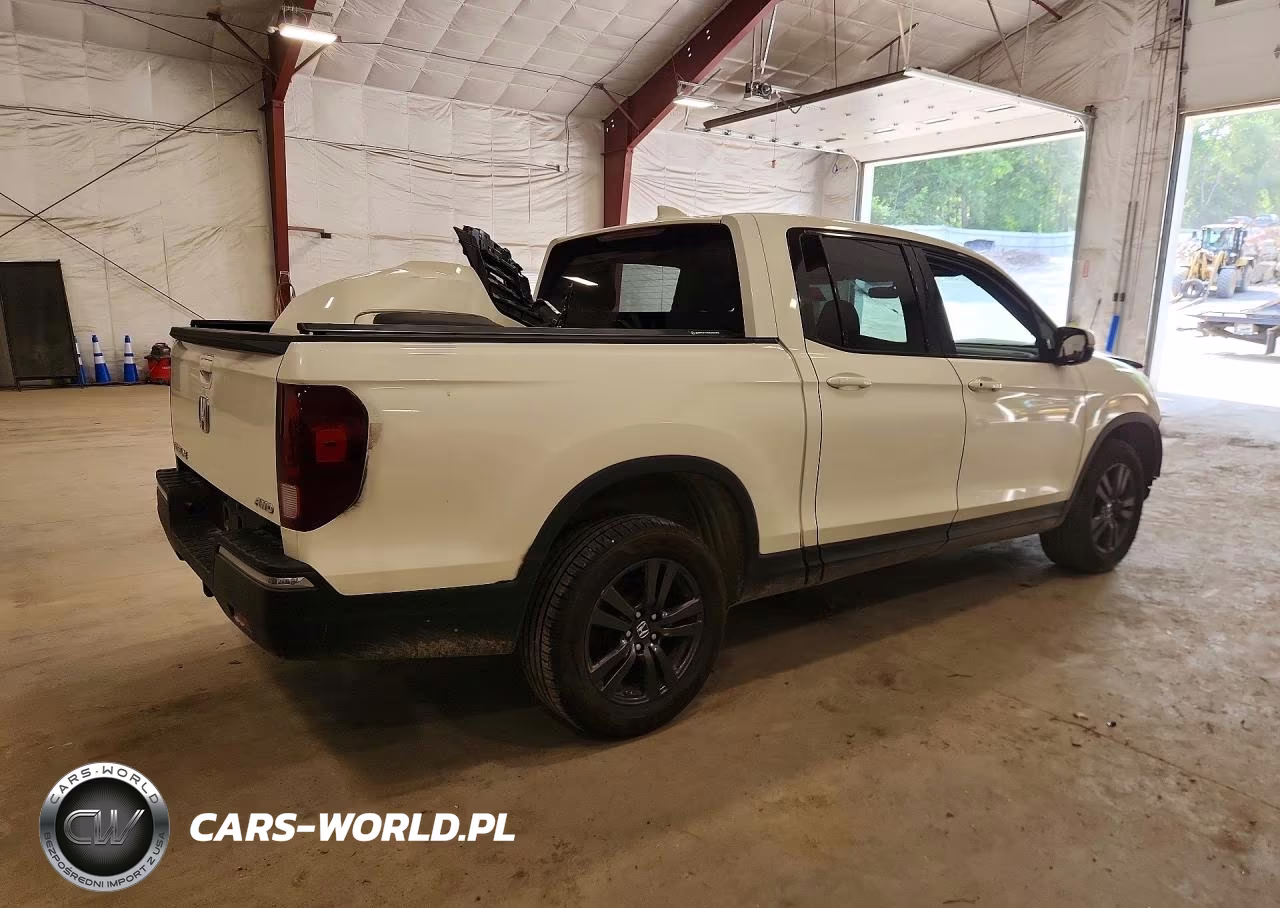 2019 Honda Ridgeline Sport VIN:5FPYK3F18KB033581 - 3