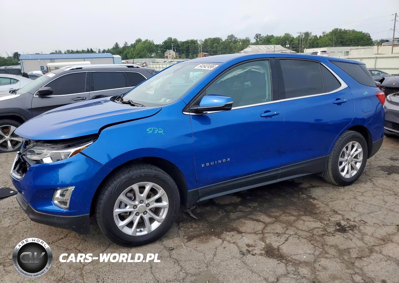 2019 Chevrolet Equinox Lt VIN:3GNAXUEV0KS552743 - 1