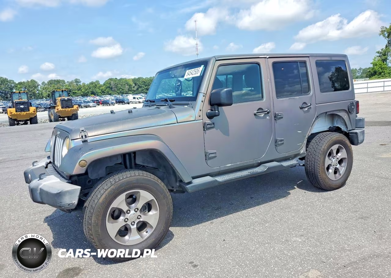 2016 Jeep Wrangler Unlimited Sahara VIN:1C4BJWEG8GL171733 - 1