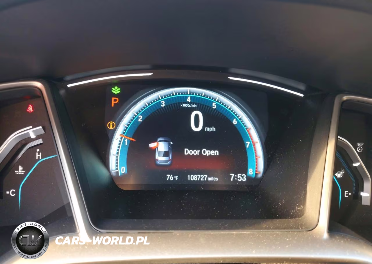 2017 Honda Civic Ex VIN:19XFC1F3XHE011633 - 9