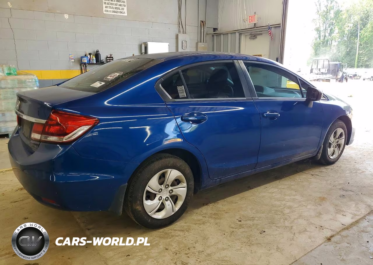 2015 Honda Civic Lx VIN:19XFB2F56FE051859 - 3