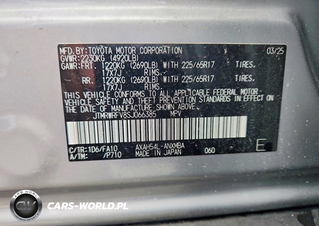 2025 Toyota Rav4 Hybrid Xle VIN:JTMRWRFV8SJ066385 - 13