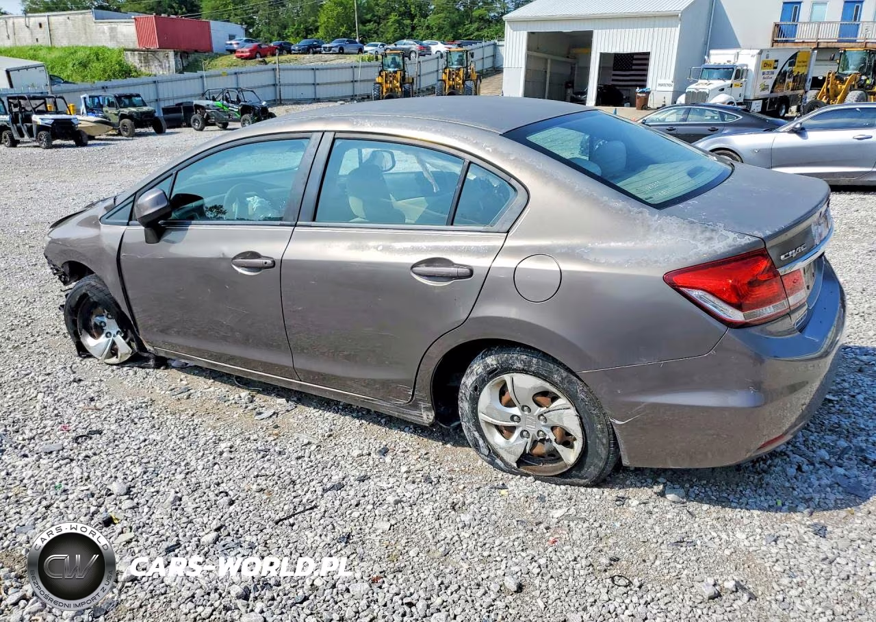 2013 Honda Civic Lx VIN:2HGFB2F56DH530012 - 2