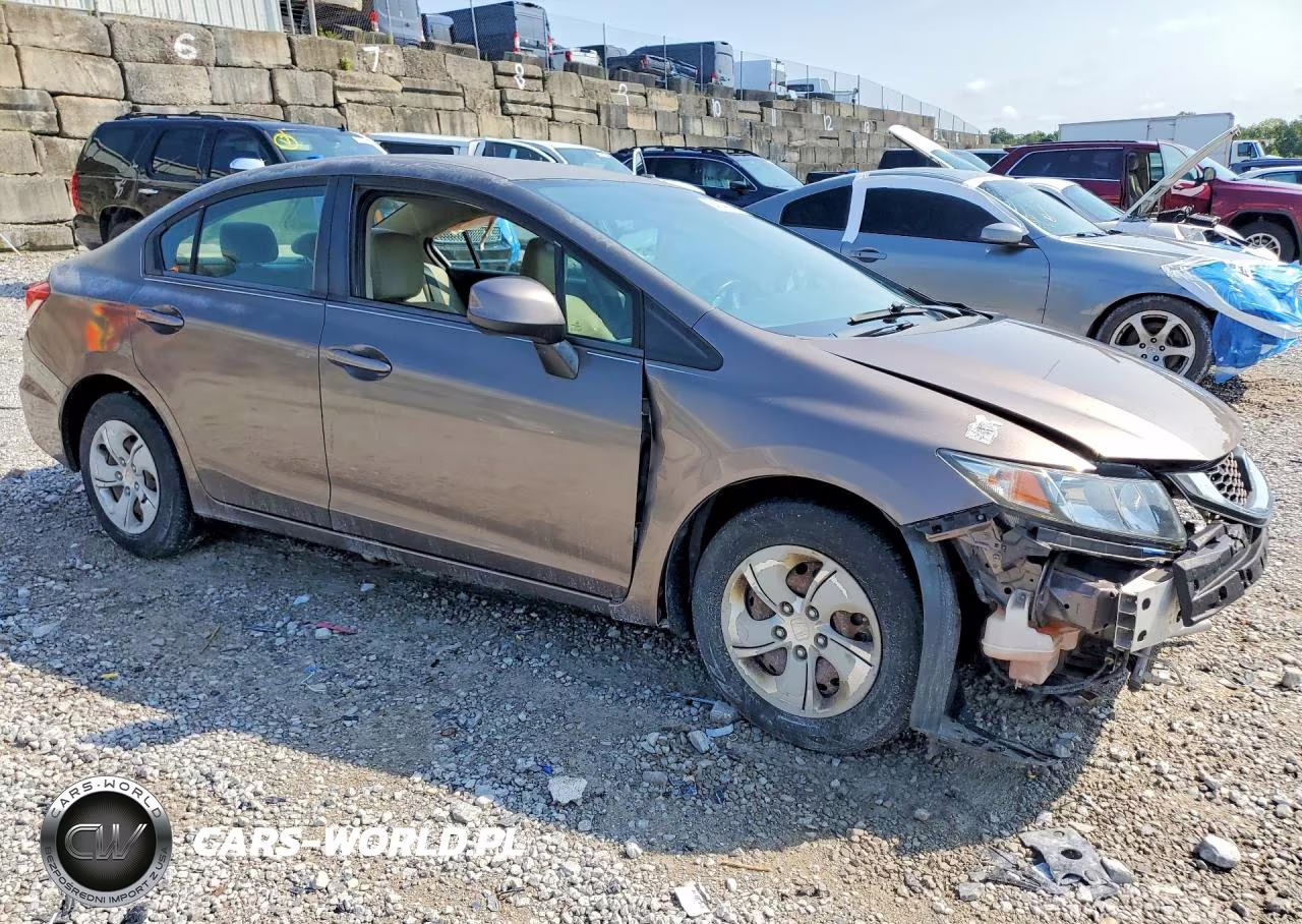 2013 Honda Civic Lx VIN:2HGFB2F56DH530012 - 4
