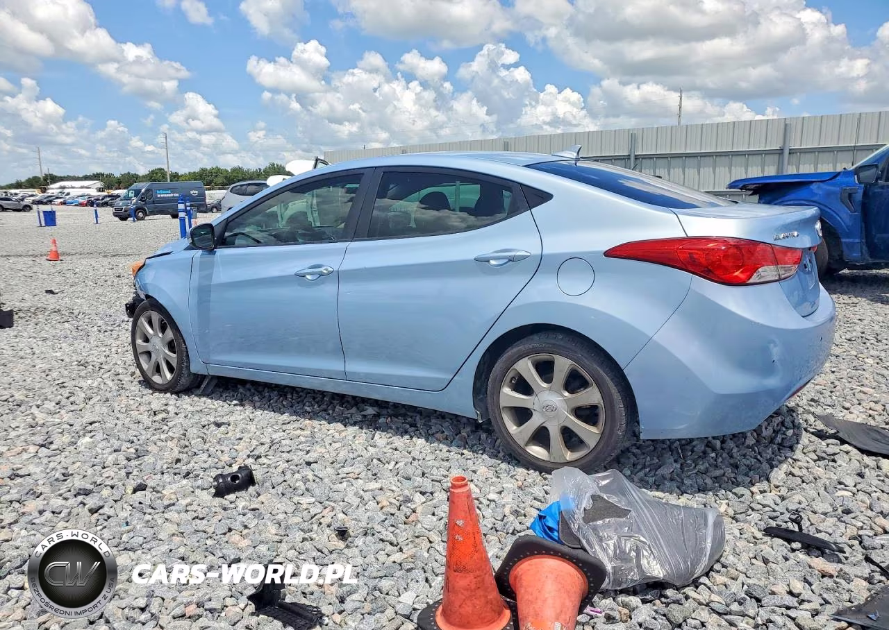 2011 Hyundai Elantra Limited VIN:KMHDH4AE0BU143520 - 2