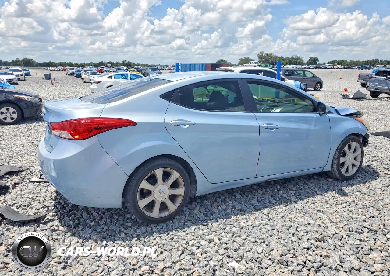 2011 Hyundai Elantra Limited VIN:KMHDH4AE0BU143520 - 3