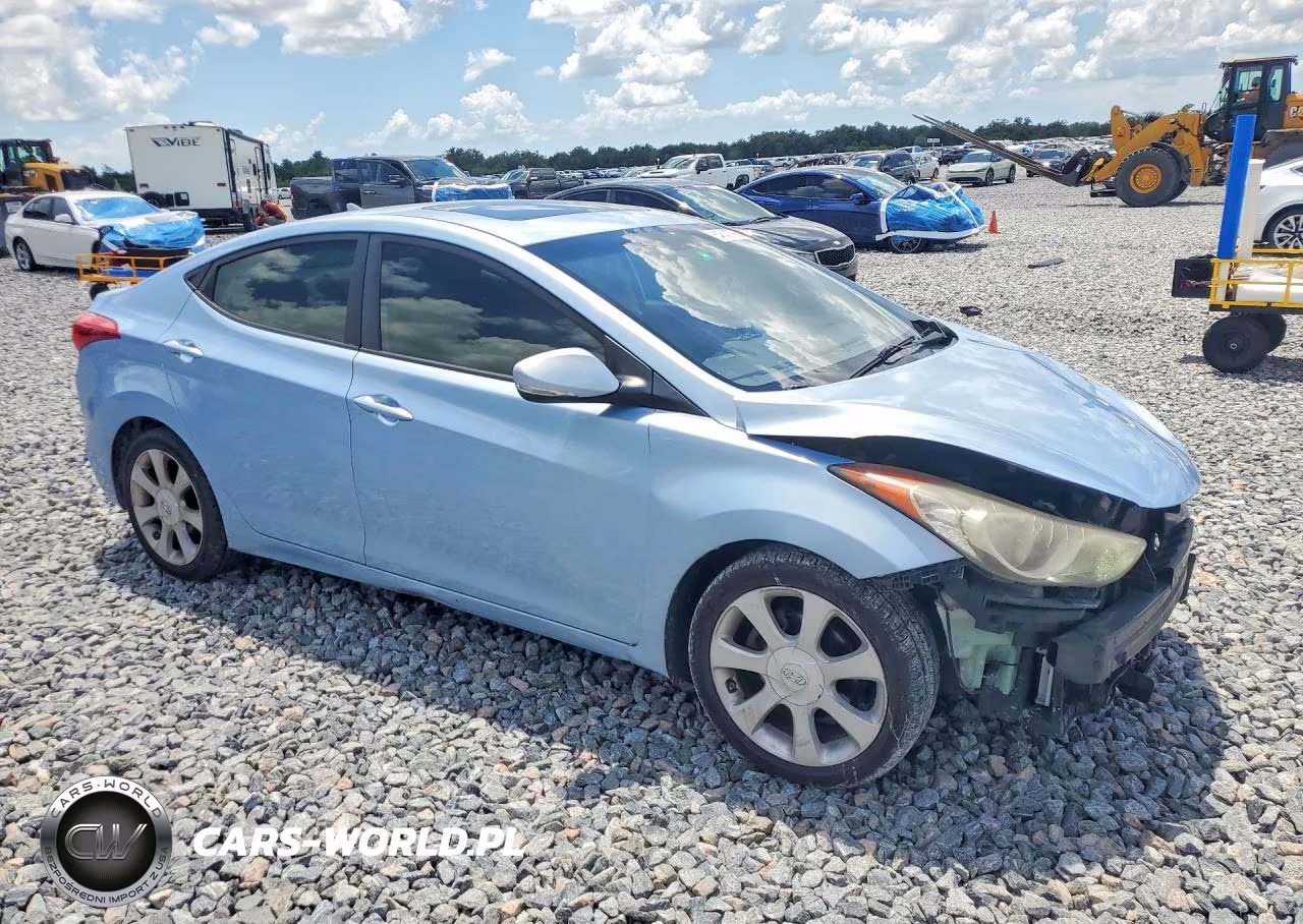 2011 Hyundai Elantra Limited VIN:KMHDH4AE0BU143520 - 4