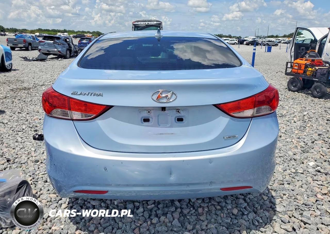 2011 Hyundai Elantra Limited VIN:KMHDH4AE0BU143520 - 6