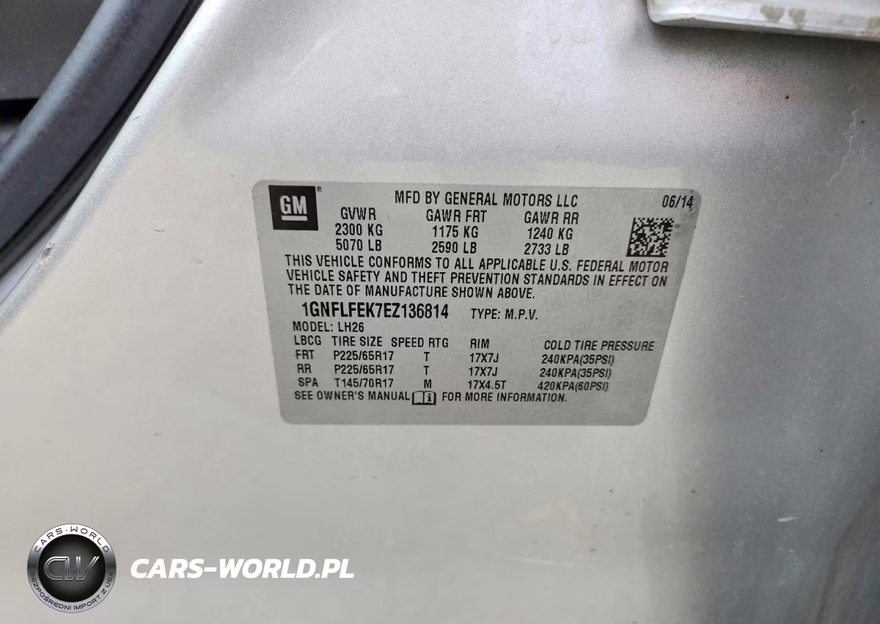 2014 Chevrolet Equinox Lt VIN:1GNFLFEK7EZ136814 - 13