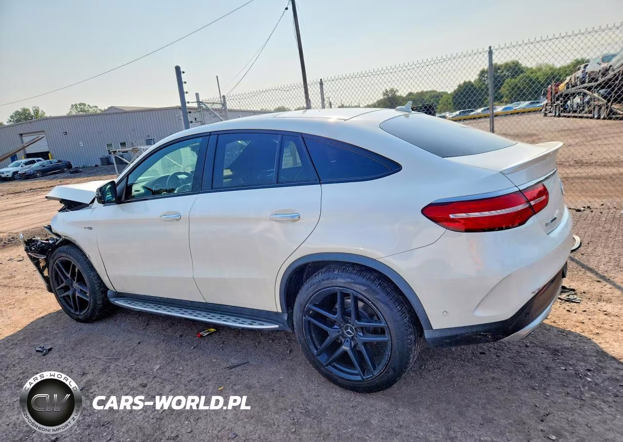 2018 Mercedes-Benz Gle Coupe 43 Amg VIN:4JGED6EB9JA111919 - 2