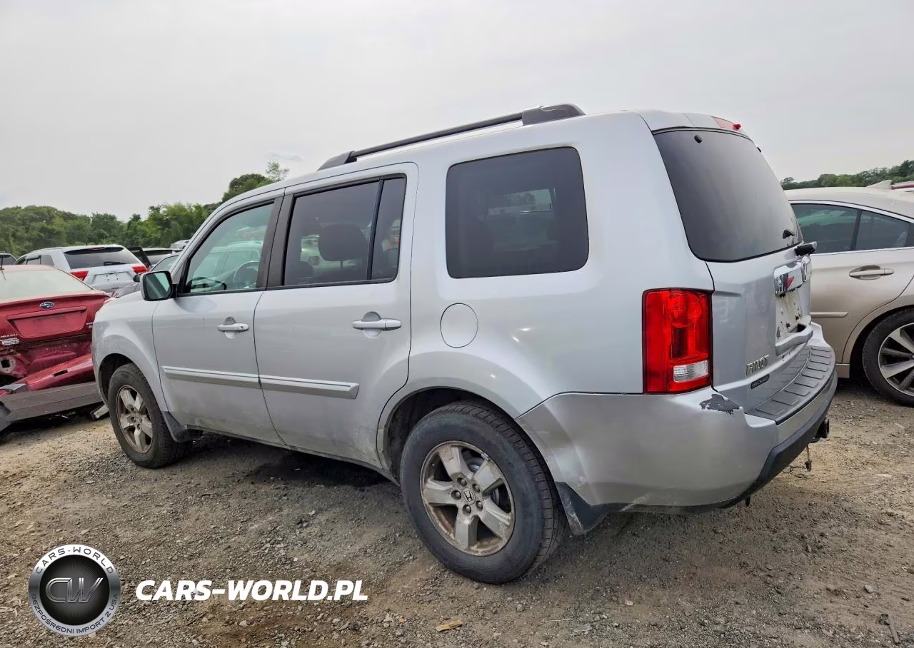 2011 Honda Pilot Exln VIN:5FNYF4H76BB086025 - 2
