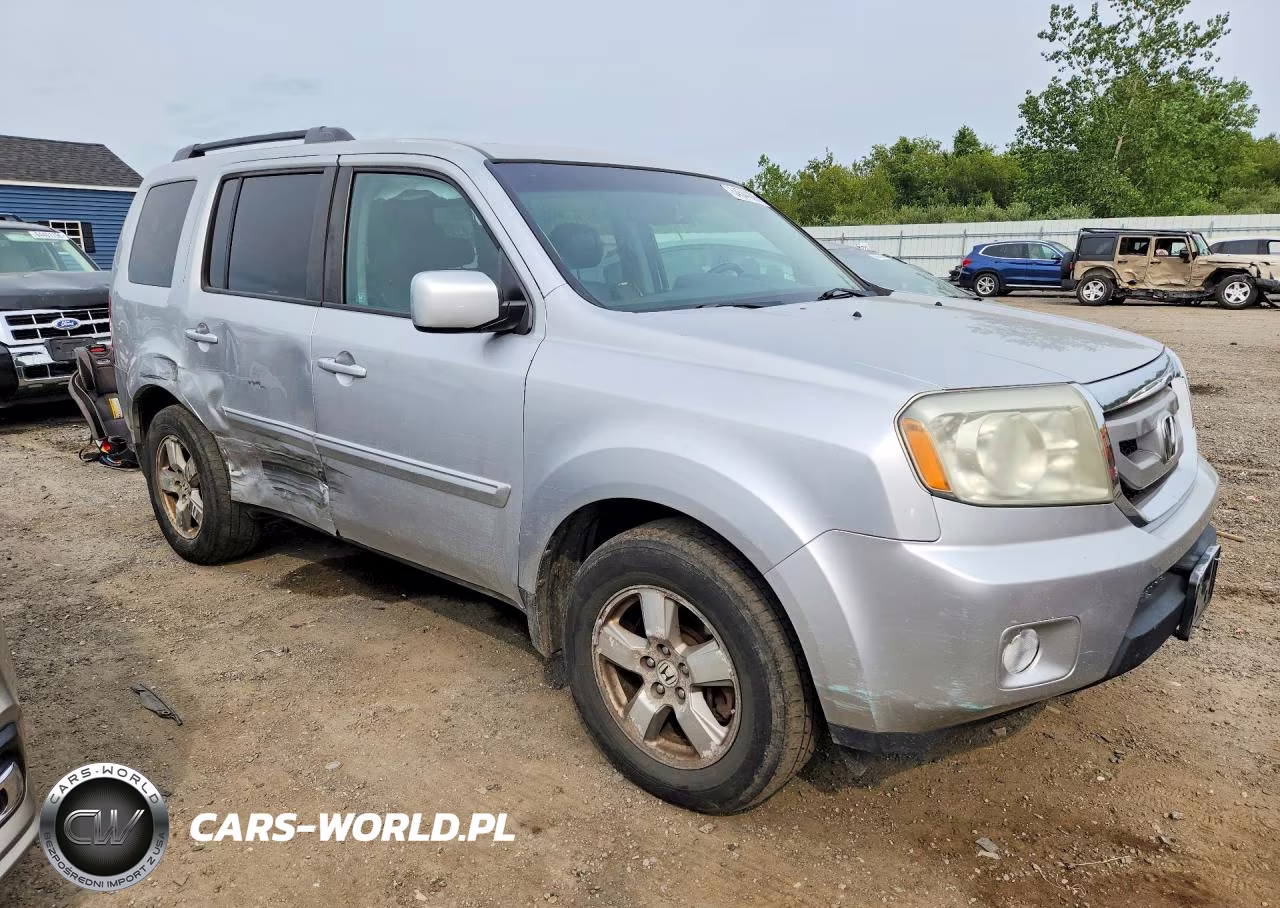 2011 Honda Pilot Exln VIN:5FNYF4H76BB086025 - 4
