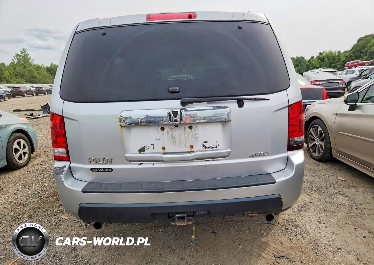 2011 Honda Pilot Exln VIN:5FNYF4H76BB086025 - 6