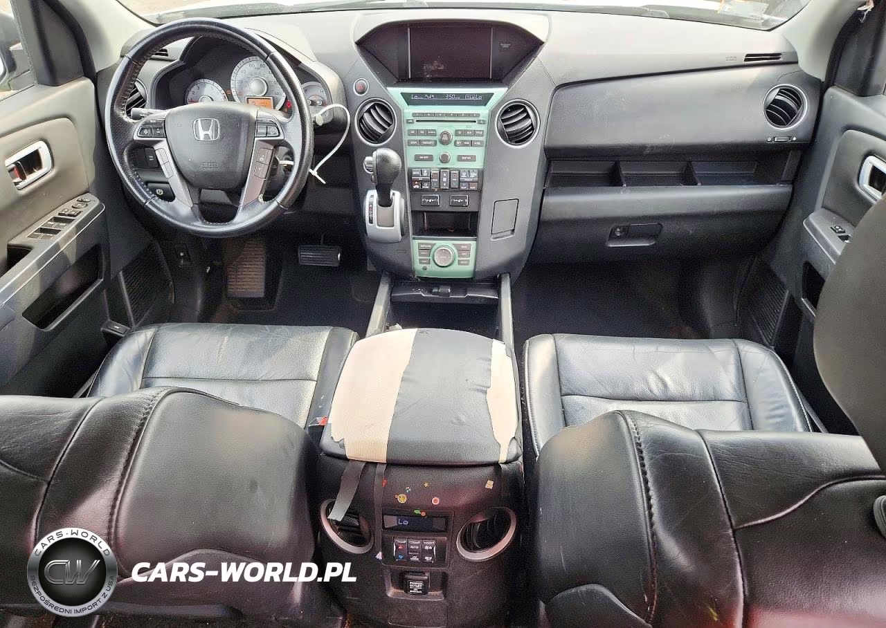 2011 Honda Pilot Exln VIN:5FNYF4H76BB086025 - 8