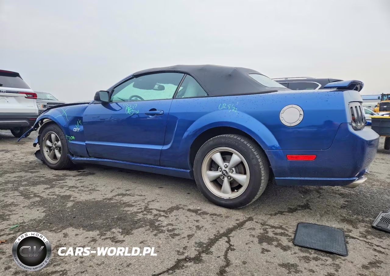 2007 Ford Mustang Gt VIN:1ZVHT85H675363095 - 2